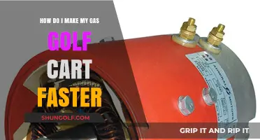 Boost Your Gas Golf Cart's Speed: Simple Performance Upgrades Guide