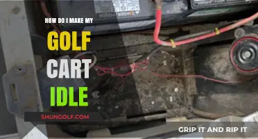 Mastering Golf Cart Idling: Simple Steps for Smooth Performance