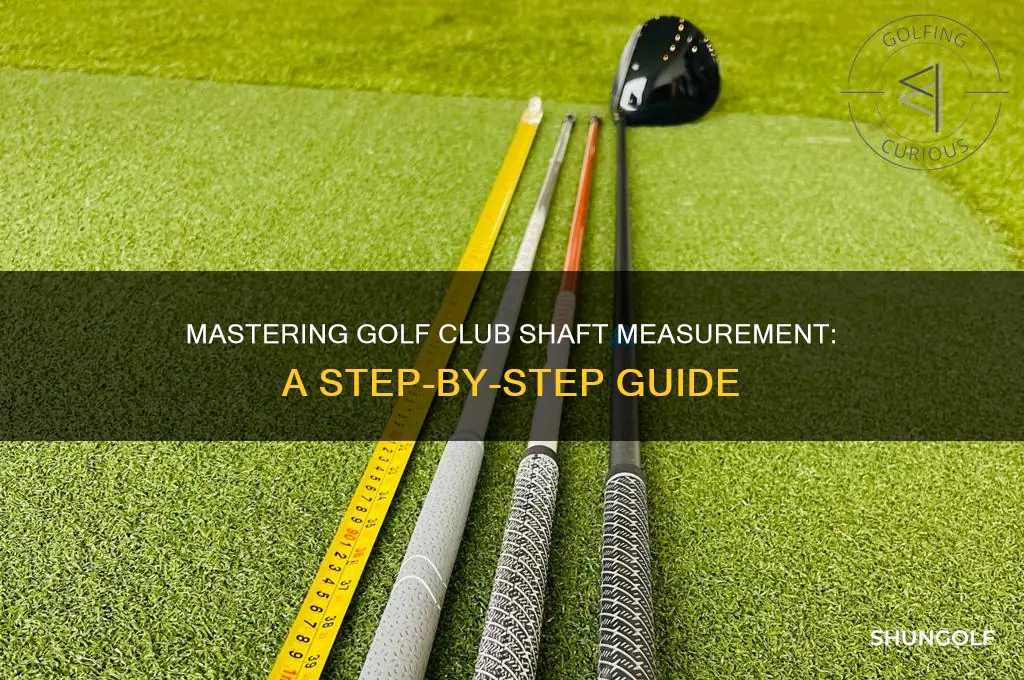 how do i measure my golf club shaft