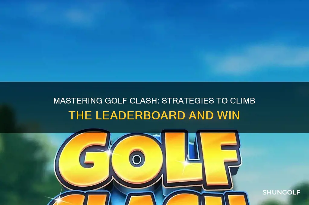 how do i move up in golf clash