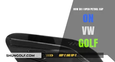 How to Easily Open the Petrol Cap on Your VW Golf