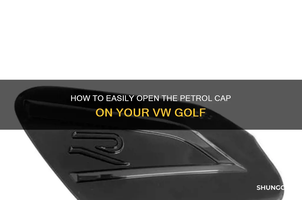 how do i open petrol cap on vw golf
