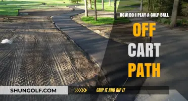 Mastering the Cart Path Shot: Tips for Playing Golf Balls Off Hard Surfaces