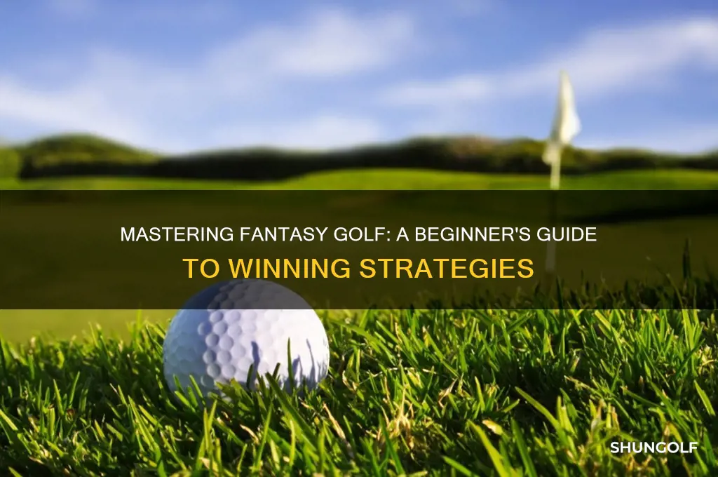 how do i play fantasy golf