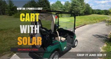 Harnessing Solar Energy: Powering Your Golf Cart Sustainably and Efficiently