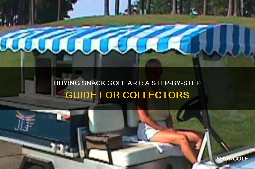how do i purchase a snack golf art