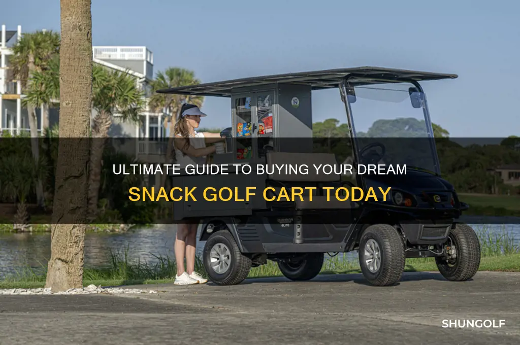 how do i purchase a snack golf cart