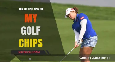 Mastering Spin on Golf Chips: Techniques for Precision and Control