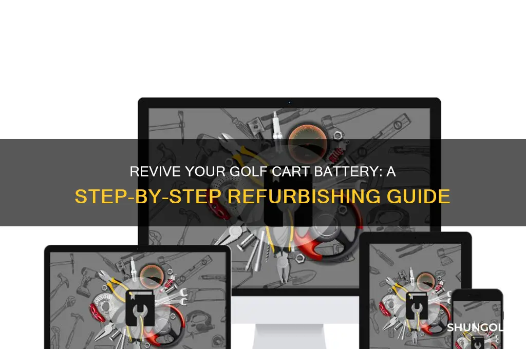 how do i refurbish a golf cart battery