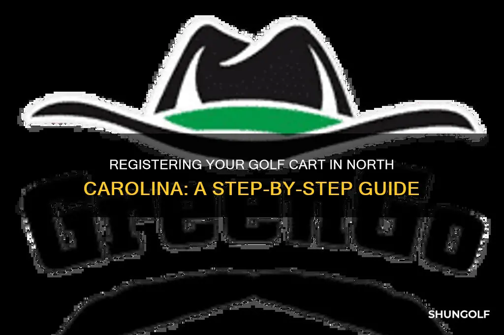 how do i register a golf cart in nc