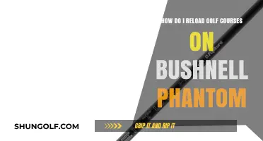 Reload Golf Courses on Bushnell Phantom: A Step-by-Step Guide