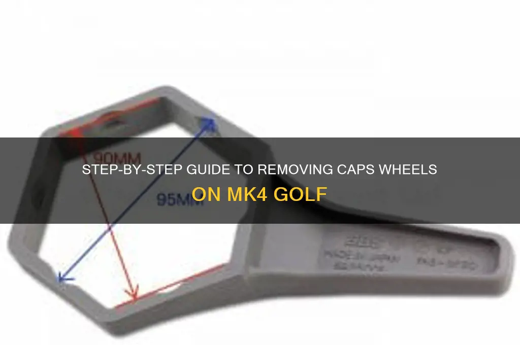 how do i remove caps wheels mk4 golf