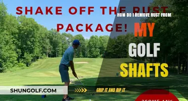 Revive Your Game: A Guide to Rust-Free Golf Shafts