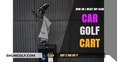 Easy Steps to Reset Your Club Car Golf Cart Quickly