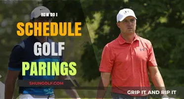 Smart Golf Pairings: Scheduling Strategies for Courses