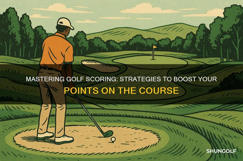 how do i score points in golf