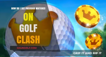 How to View Past Golf Clash Matches: A Step-by-Step Guide