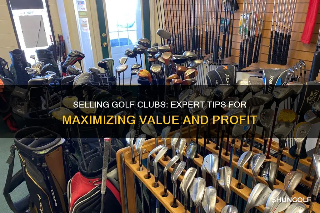 how do i sell golf clubs
