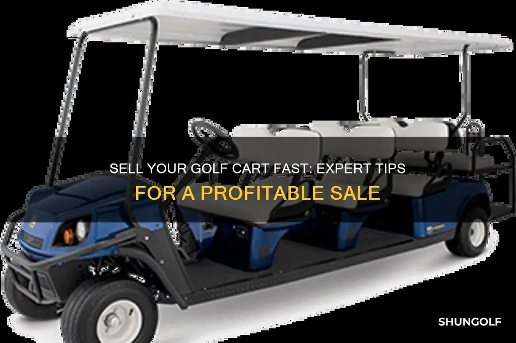 how do i sell my golf cart