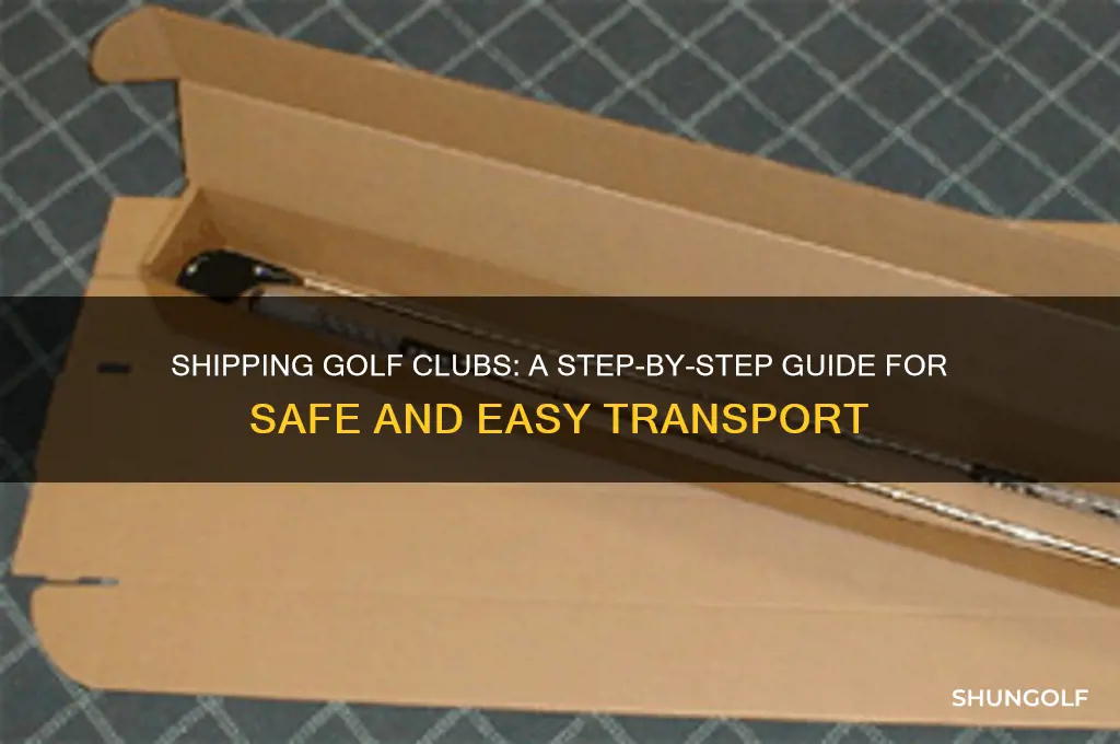 how do i ship golf clubs
