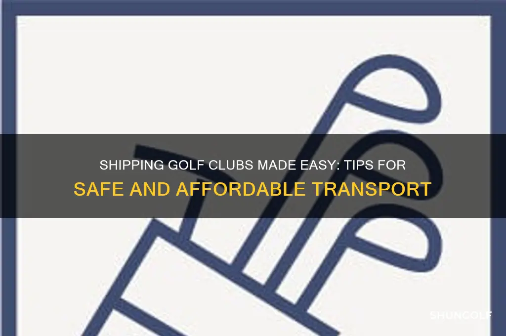 how do i ship my golf clubs