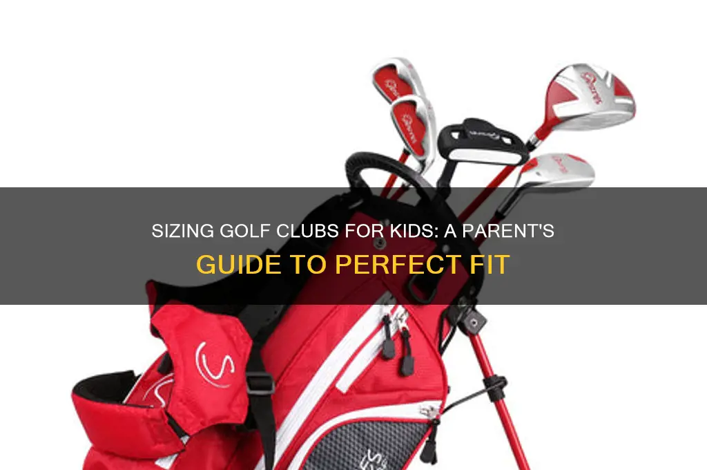 how do i size my child for golf clubs