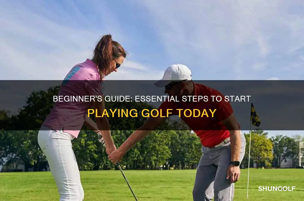 how do i start playing golf