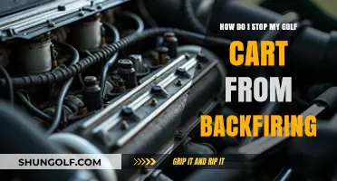 Prevent Golf Cart Backfiring: Quick Fixes and Maintenance Tips