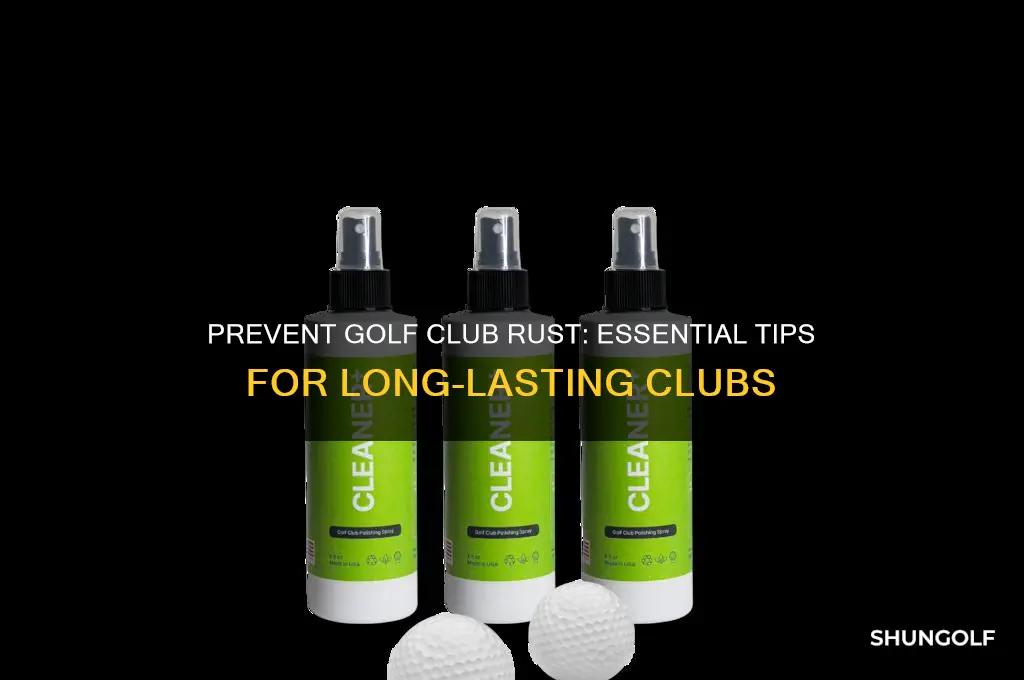 how do i stop my golf clubs from rusting