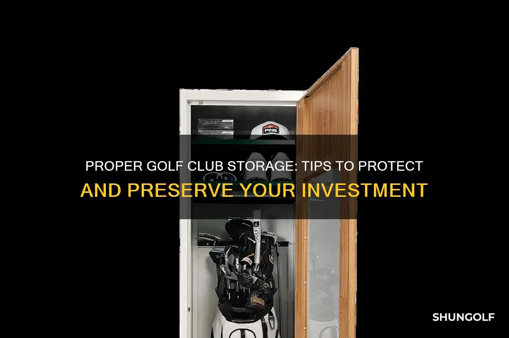 how do i store golf clubs