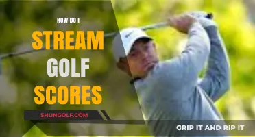 Stream Golf Scores: A Step-by-Step Guide