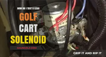 Testing Your EZGO Golf Cart Solenoid: A Step-by-Step Guide