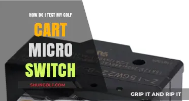 Testing Your Golf Cart Micro Switch: A Step-by-Step Troubleshooting Guide