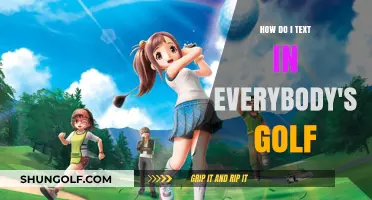 Mastering In-Game Text Chat in Everybody's Golf: A Step-by-Step Guide