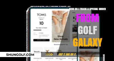 Track Your Golf Galaxy Special Order: A Step-by-Step Guide
