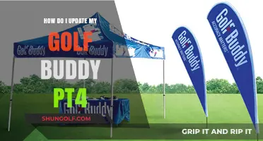 Step-by-Step Guide to Updating Your Golf Buddy PT4 Device