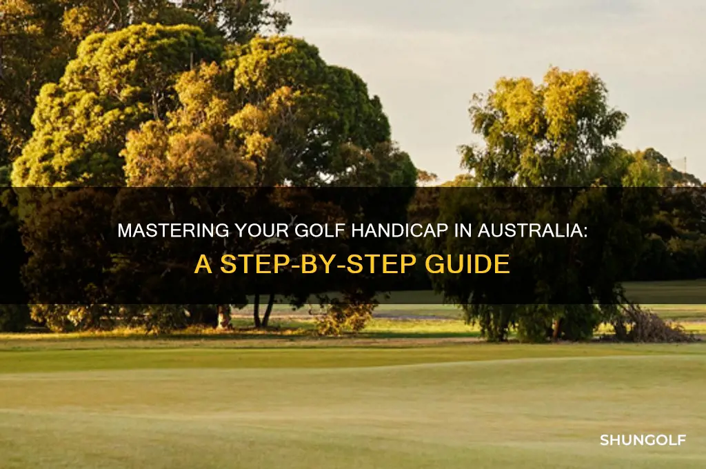 how do i work out my golf handicap australia