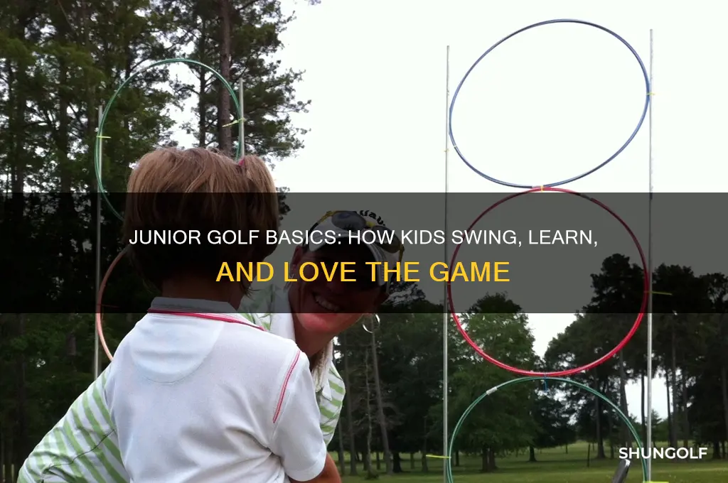 how do kids play junior golf