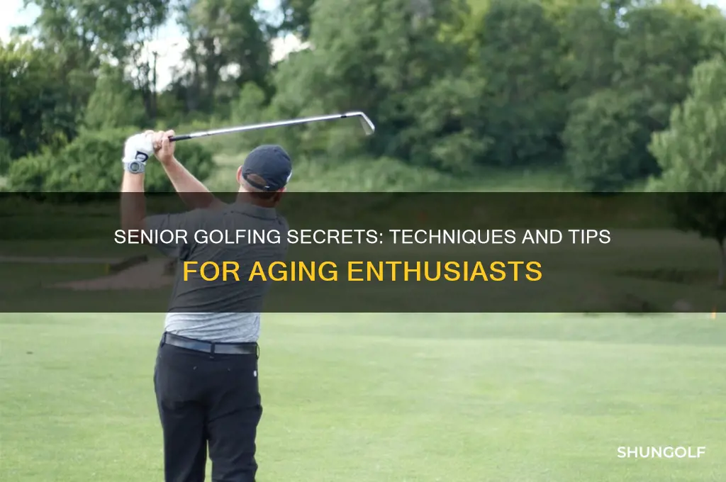 how do old people golf