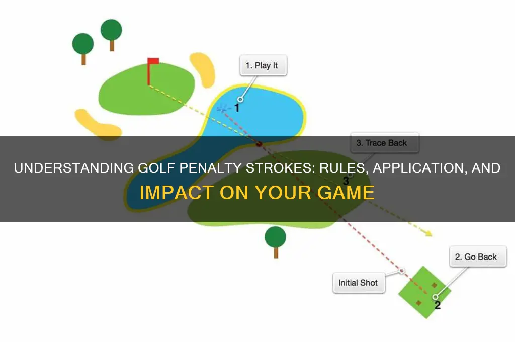 how do penalty strokes work in golf
