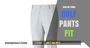Golf Pants: Puma's Perfect Fit