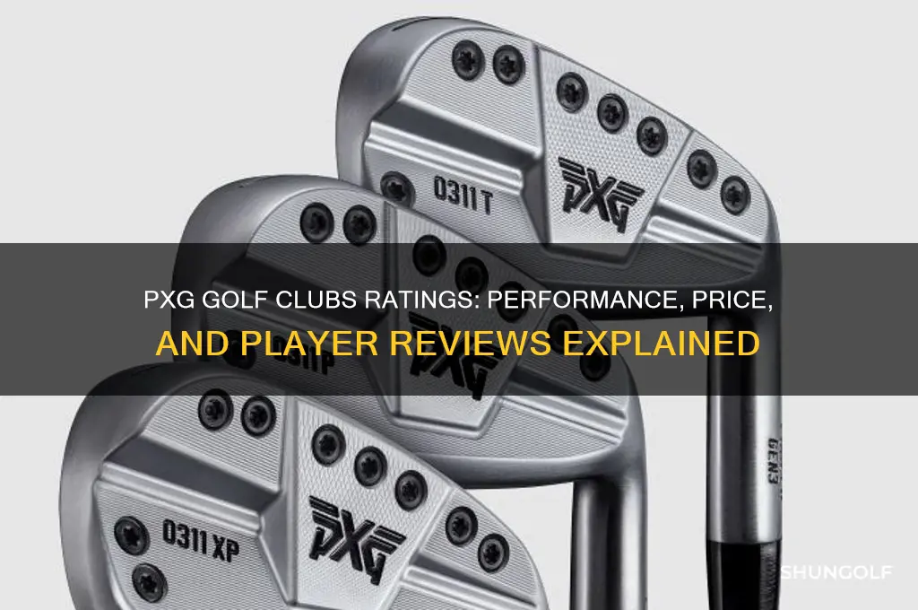 how do pxg golf clubs rates
