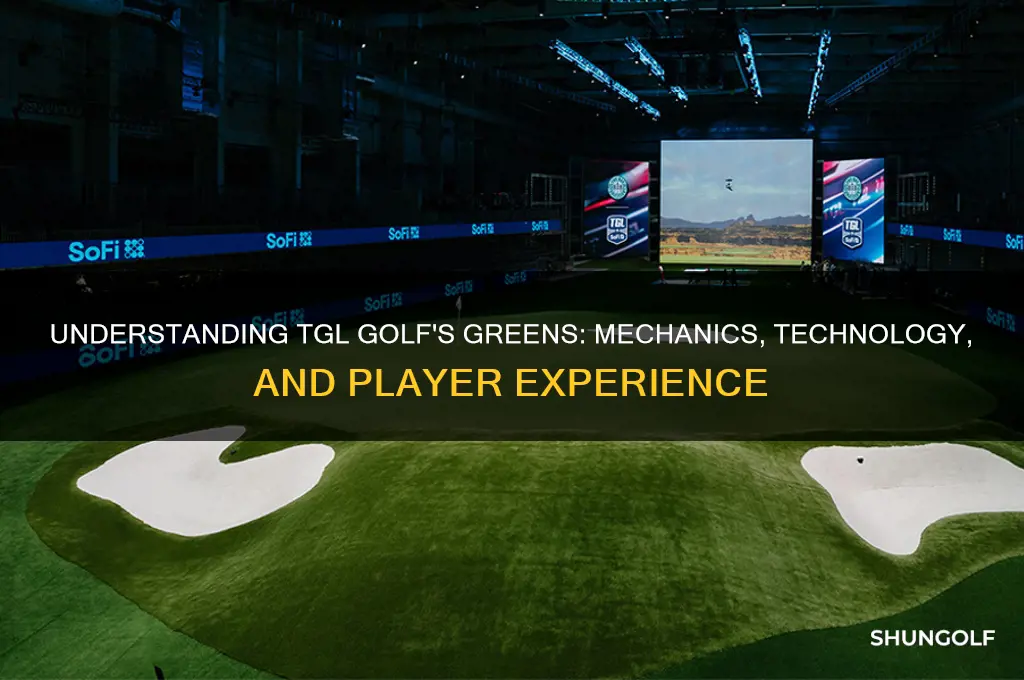 how do the greens work in tgl golf