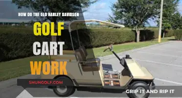 Exploring the Mechanics of Vintage Harley Davidson Golf Carts