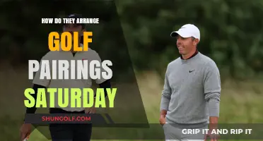 Saturday Golf Pairings: How Organizers Strategically Arrange Matchups
