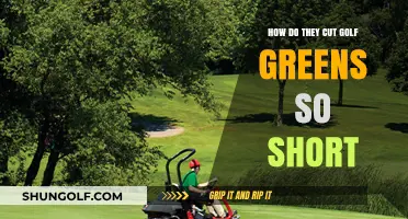 Mastering Precision: Techniques Behind Cutting Golf Greens Ultra-Short