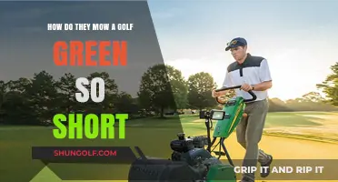 Mastering the Art of Mowing Golf Greens to Perfection