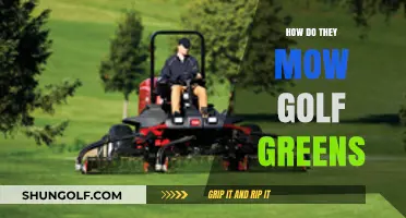 The Art of Mowing Golf Greens: A Perfect Cut