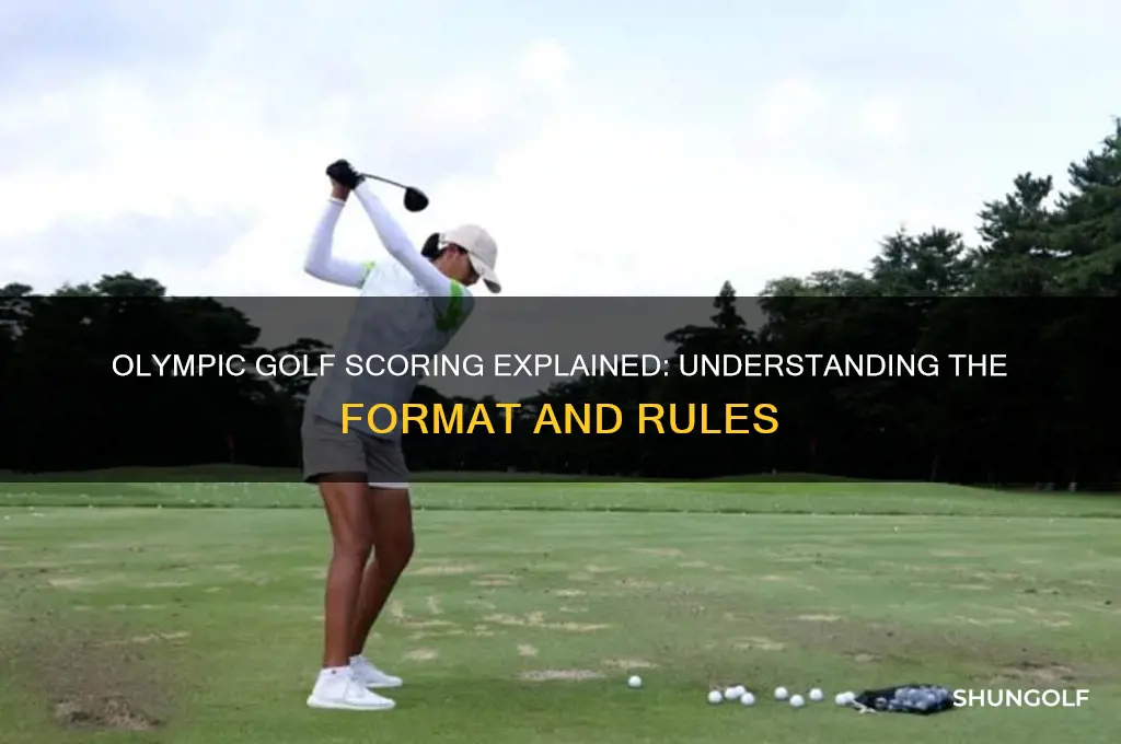 how do they score golf in the olympics