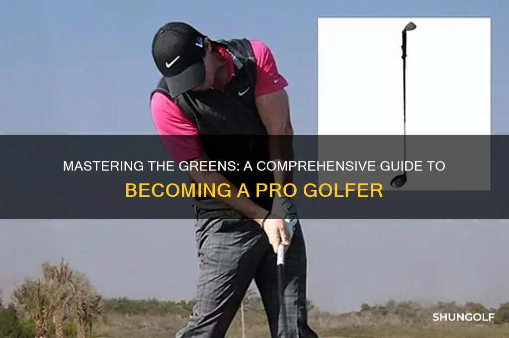 how do u become a pro golfer